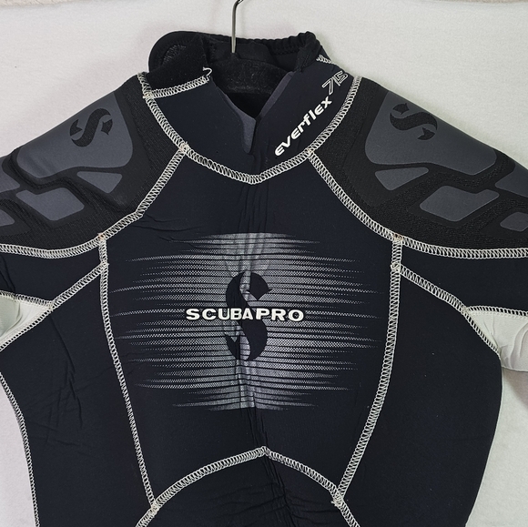 Scubapro Everflex 7mm Full Wetsuit Dive Suit Neoprene Scuba Black/Gray NWT - Picture 14 of 15